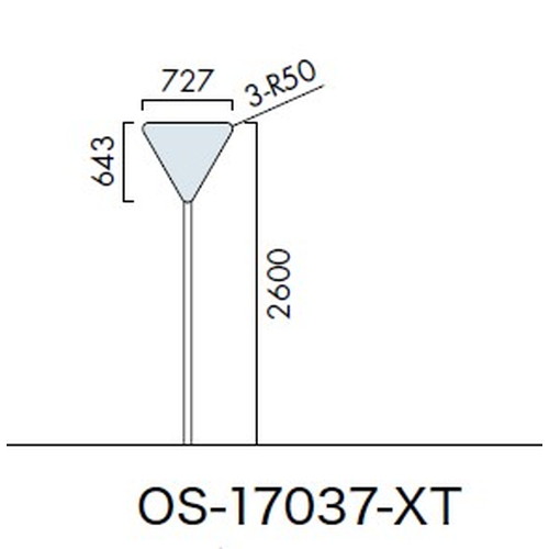 エクステリアサイン，標識，OS-17037-XT，片面対応，の商品画像