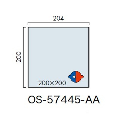 インテリアサイン，ユニティ5，室名札(在空)，OS-57445-AA，片面対応，補助画像