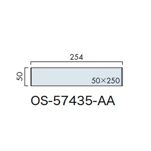 インテリアサイン，ユニティ5，室名札(平付け)，OS-57435-AA，片面対応，補助画像