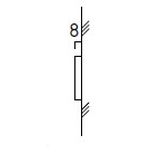 インテリアサイン，ユニティ5，室名札(平付け)，OS-57441-SH，片面対応，補助画像