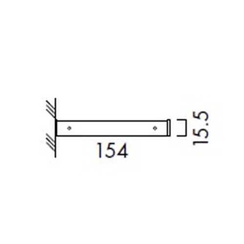 インテリアサイン，ユニティ5，室名札(突出し)，OS-68194-AA，両面対応，補助画像