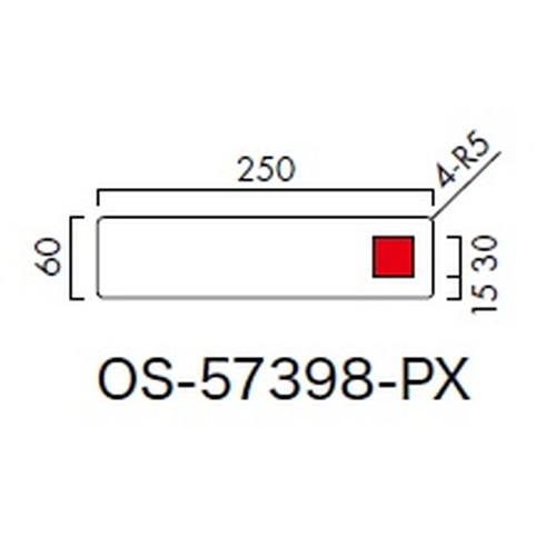インテリアサイン，パティカル2，室名札(在空)，OS-57398-PX，片面対応，補助画像