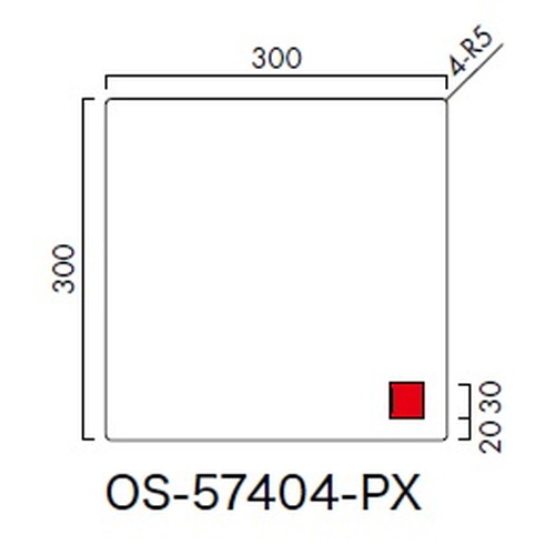 インテリアサイン，パティカル2，室名札(在空)，OS-57404-PX，片面対応，補助画像