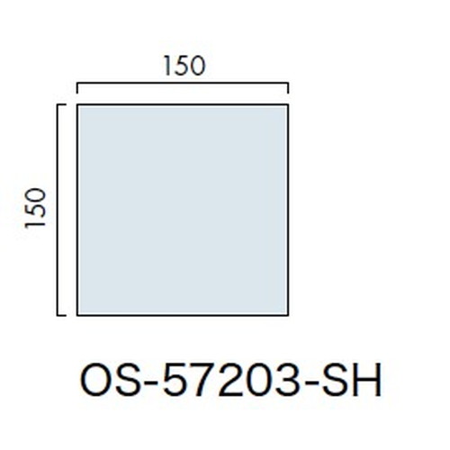 インテリアサイン，ブライトサイン2，室名札(平付け)，OS-57203-SH，片面対応，補助画像