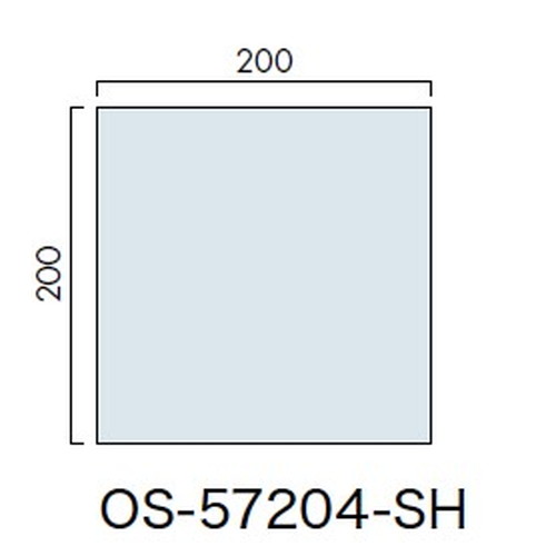 インテリアサイン，ブライトサイン2，室名札(平付け)，OS-57204-SH，片面対応，補助画像