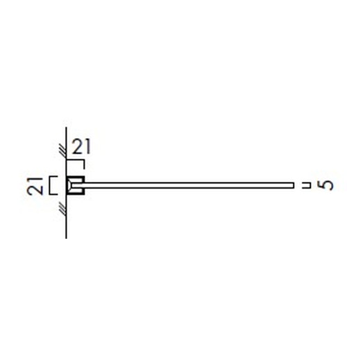 インテリアサイン，プリーフサイン2，室名札(突出し)，OS-68069-PX，両面対応，補助画像
