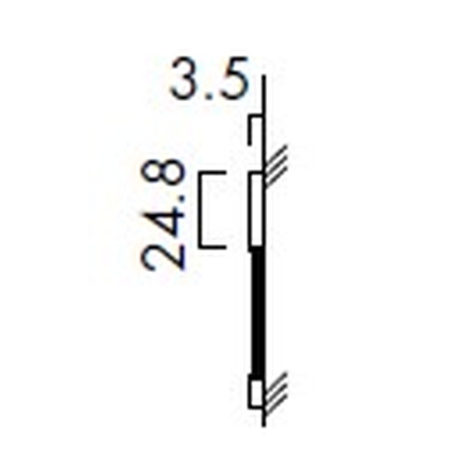 インテリアサイン，フラットサイン，室名札(名札)，OS-57328-AA，片面対応，補助画像