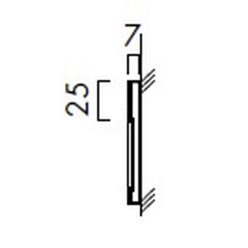 インテリアサイン，フラットサイン，室名札(名札)，OS-57414-SH，片面対応，補助画像
