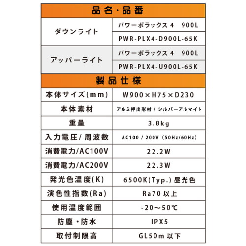 パワーポラックス4 W900