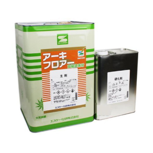 エスケー化研株式会社水性アーキフロアーU白淡彩16.5kg