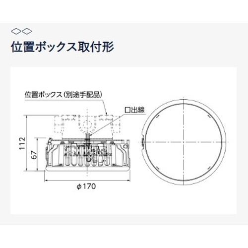 岩崎電気高天井用照明レディオックシーリング低温対応形サブ画像