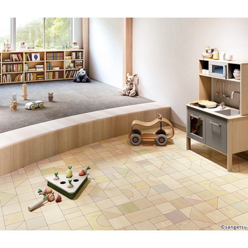 サンゲツ Hフロア 店舗用クッションフロア CM-11247～CM-11257 | 内装 