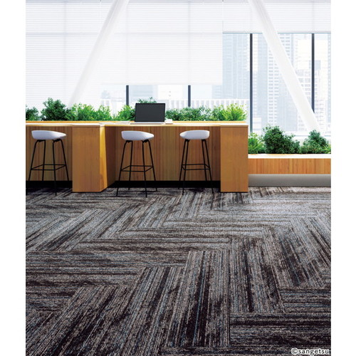 サンゲツ カーペットタイルNT NT-700H PLANK NTH-7040 F-eco オブリークライトプランクF 1枚単位