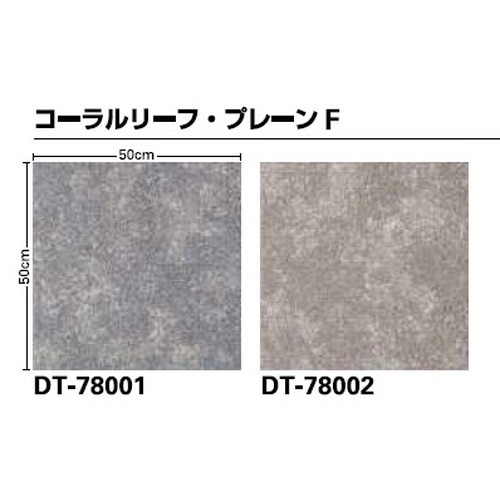 サンゲツ カーペットタイルDT COZY コーラルリーフF DT-7810 DT-7800 F-eco 1枚単位