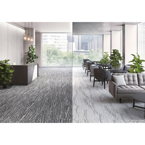 サンゲツ カーペットタイルDT NATURE ルーセントフローF DT-5010 F-eco 1枚単位