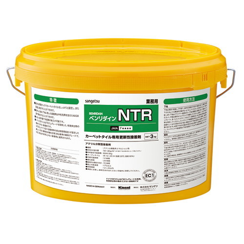 サンゲツ 接着剤 床用 更新性接着剤 NTR 3kg BB-368 1缶単位