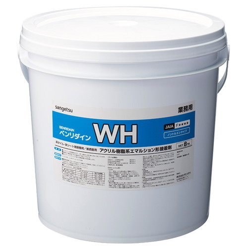 サンゲツ 接着剤 床用 巾木専用接着材・垂直面施工専用接着剤 WH 8kg BB-607 1缶単位