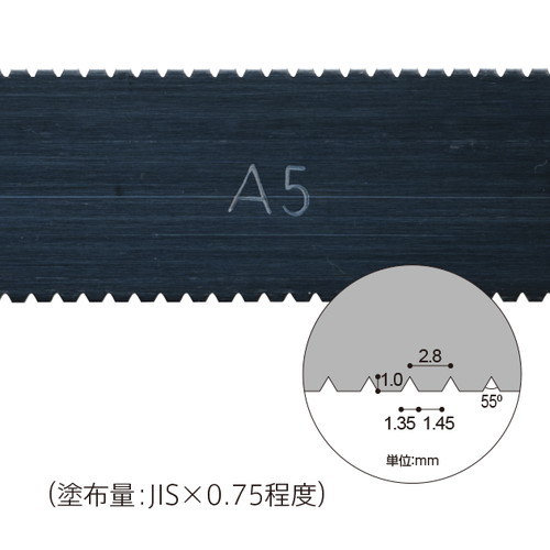 サンゲツ 接着剤用品 床用 くし目 A-2:BB-615/A-5:BB-616 ケース単位(5枚入)