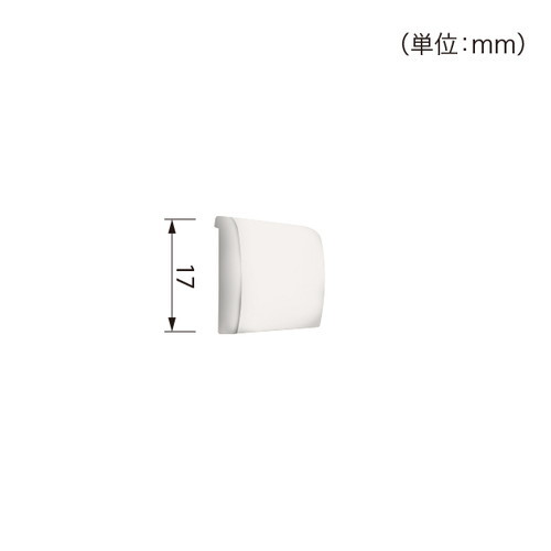 サンゲツSフロア腰壁シート用専用部材エンド材1個単位の画像