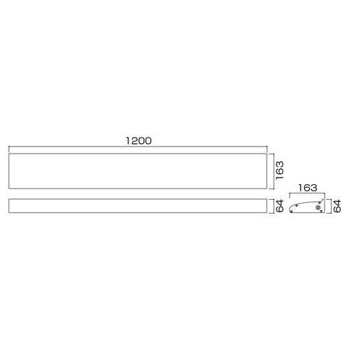 三和サインワークス LED照明 ポラックス4 1200L(6500K) 昼光色 POLLUX4
