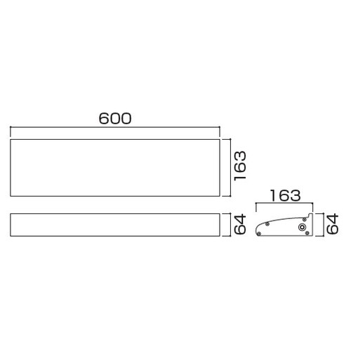 9000のページ　ワイドスライドフロア　ブラックレール　　、ポール 三和サインワークス LED照明 ポラックス4 600L(3000K) 電球色 POLLUX4