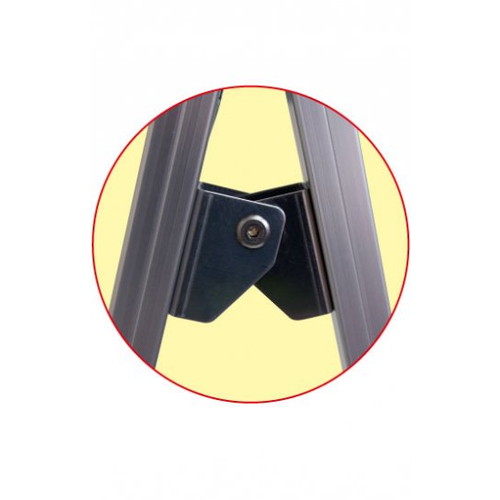 ブラックバリウススタンド看板，アルミ複合板，300×900両面，BVASKAP-300X900Rの補助画像5