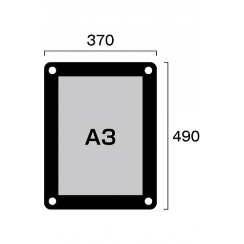 ウォールメイキャップブラックA3，WTB-A3の補助画像1