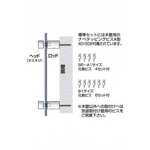 ウォールメイキャップホワイトB2，WTW-B2の補助画像3