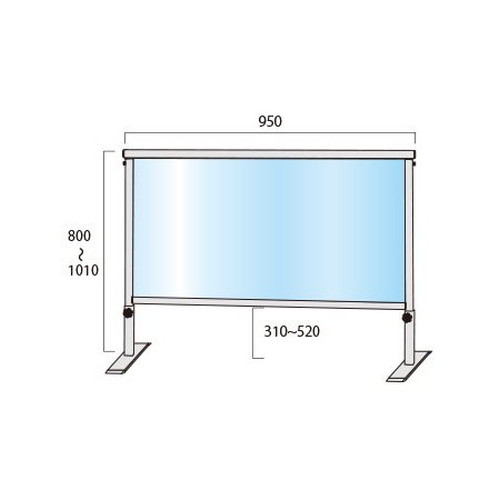 スライドパーテーション450X900，SLHBP450X900の補助画像1