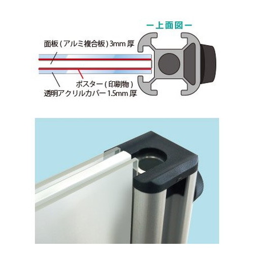 コンパクトサイン，A2，COSAC-A2の補助画像2