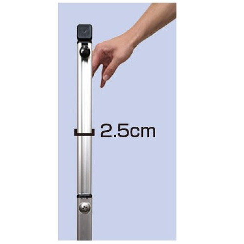 ブラックコンパクトサインホワイトボード，A3TT，BCOSWB-A3TTの補助画像3