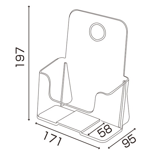 カタログケース，A5，1段，T749，59163***の補助画像