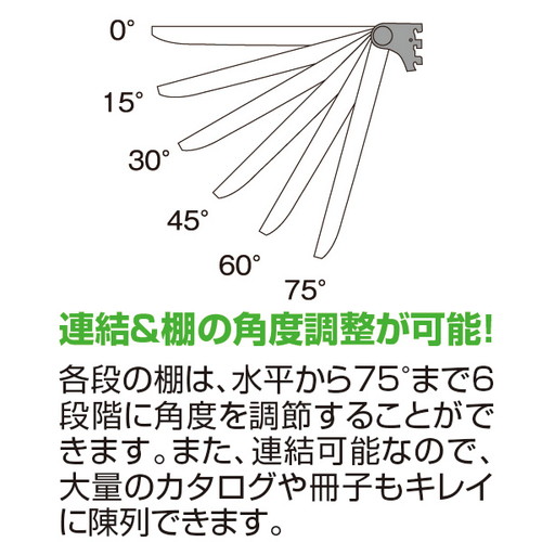木製パネルシステムカタログスタンド連結，57304-2*の補助画像