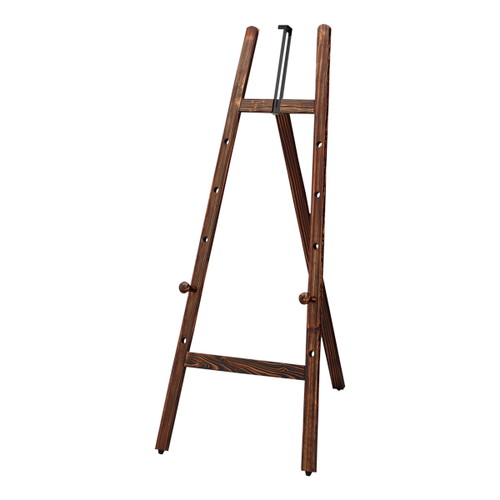 木製イーゼル(焼き)，HECY-120，61447-01の商品画像