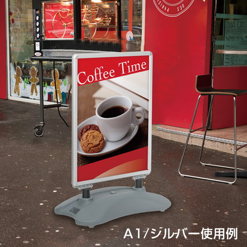 グリップT，ローリングベーススタンド，B1，銀，53301-2*の補助画像
