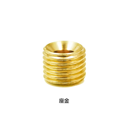 サインナット，φ20，本金メッキ，L25，SCPAA205 の補助画像