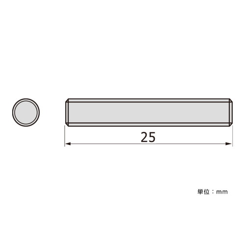 パネルフィクス，バー，接続ねじM4-25，SCPAB065 の商品画像