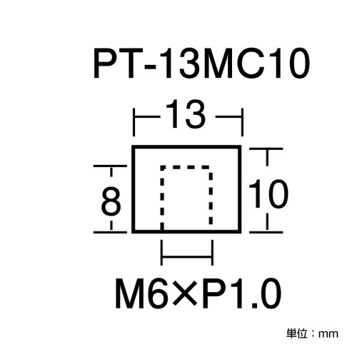 化粧キャップ，PT-13MC10クローム，40910*** の補助画像