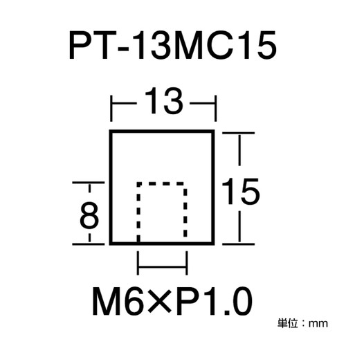 化粧キャップ，PT-13MC15クローム，40911*** の補助画像
