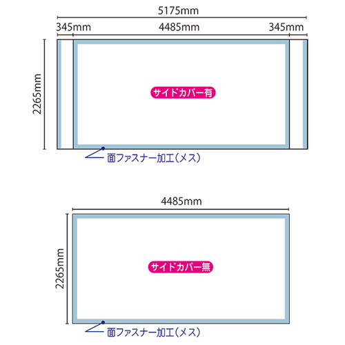 イージーシステムパネル(タペストリー用)3X6，61188-36の補助画像