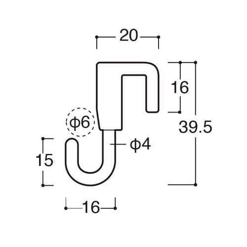 PR-28A，レールフック，55748***の補助画像