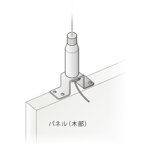 ワイヤーディスプレイAタイプφ1.5*1000mm，51381-1*の補助画像