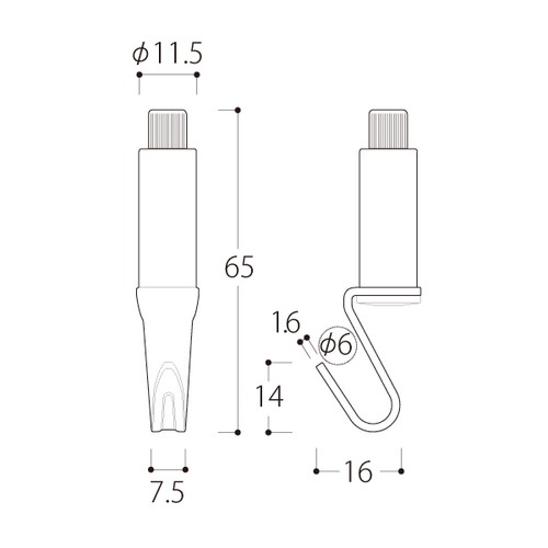 ロックフック，PR-5，51379-1*の補助画像