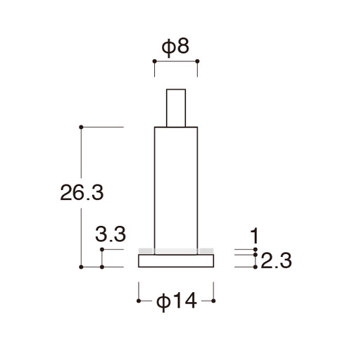 MHS-104，ロック吊棚受け，55477***の補助画像