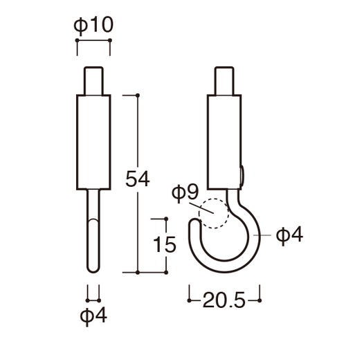 ロックフック，PR-23，58753***の補助画像