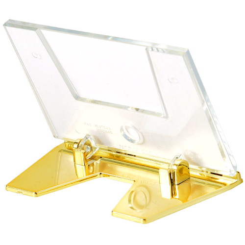 リクライニングカードホルダーUC-1，金，中紙ムジ，07501GLD の補助画像