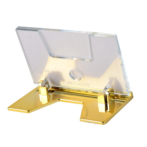 リクライニングカードホルダーUC-2，金，中紙ムジ，07502GLD の補助画像