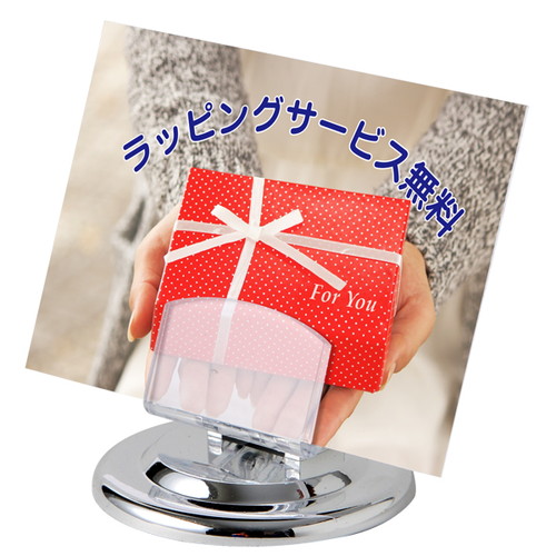 リクライニングカード立，UC-5，シルバー，07504SLV の補助画像