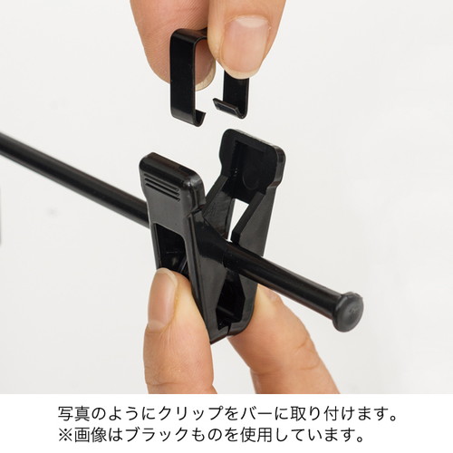 フロアースタンド用共通透明クリップ，39401*** の補助画像