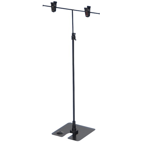 スタンドポスター掛，ブラックセンターコーナー兼用，20737BLK の商品画像